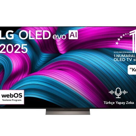 65 inç LG OLED evo AI C5E 4K 144Hz Smart TV AI Sihirli Kumanda webOS25 2025