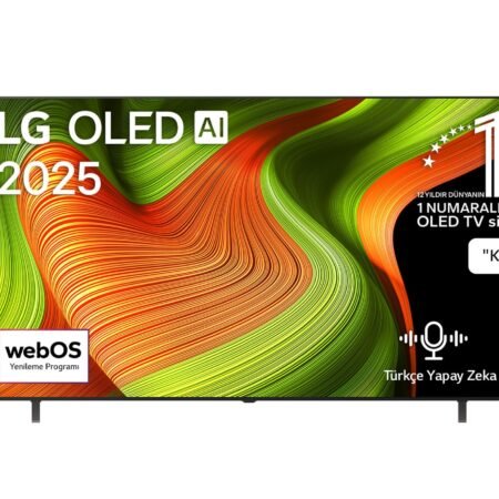 77 inç LG OLED  AI B5 4K 120Hz Smart TV AI Sihirli Kumanda webOS25 2025